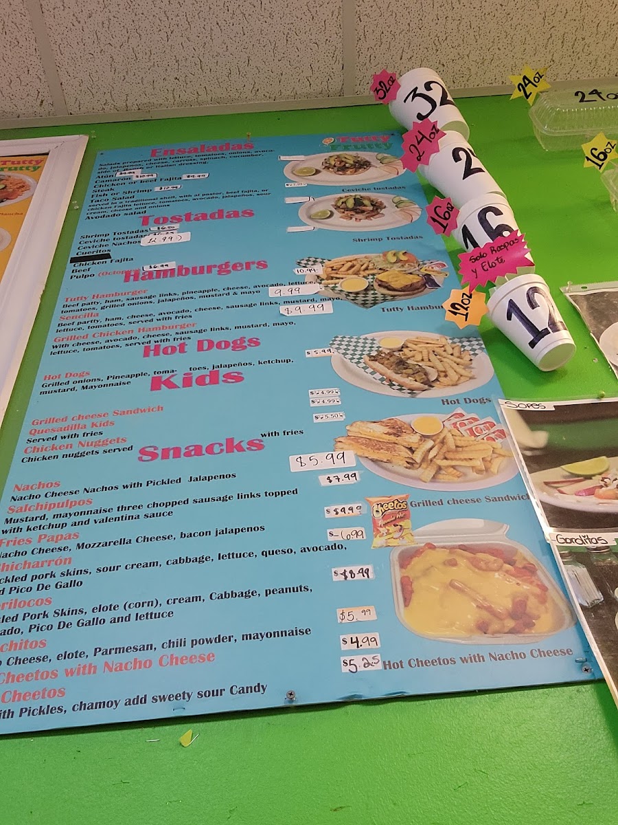 Tutty Frutty Menu - Image 3
