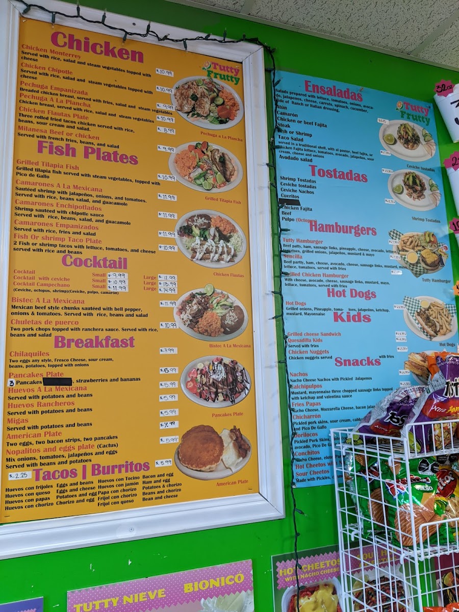 Tutty Frutty Menu - Image 4